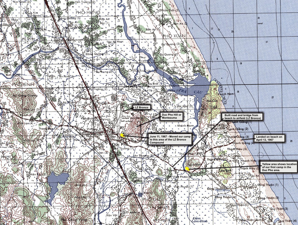 Duc Pho Map